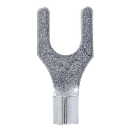 Jandorf Jandorf 12-10 Ga. Uninsulated Wire Terminal Spade Silver 5 pk 60845
